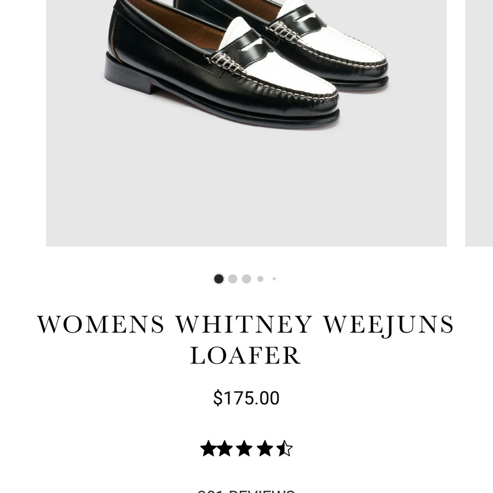 Gh bass tailor loafers weeJuns